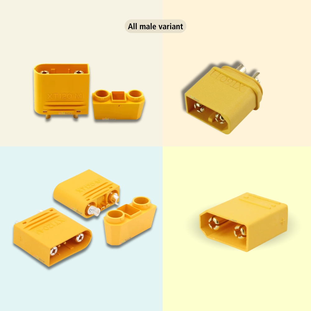 Amass XT-Series Original LiPo Battery Connectors Adapters