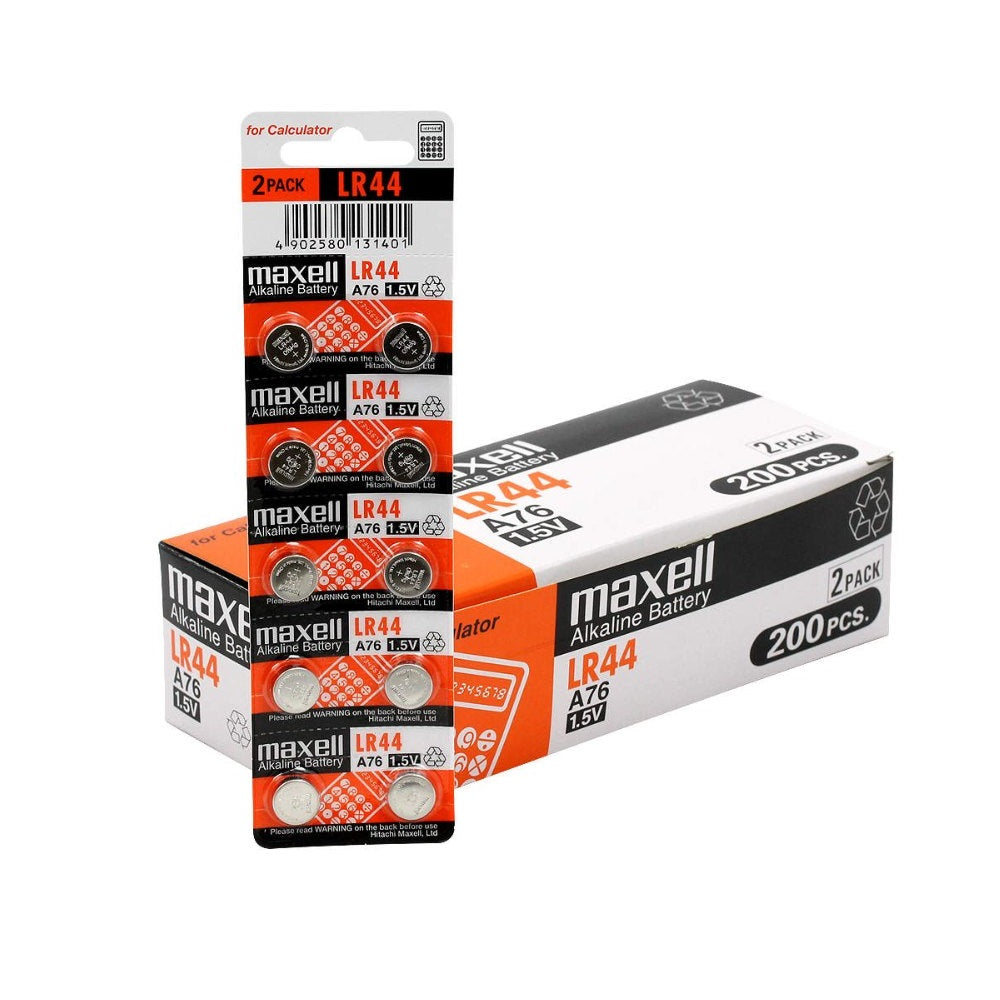 Maxell Original 1.5V Non-Rechargeable Round Alkaline Button Battery