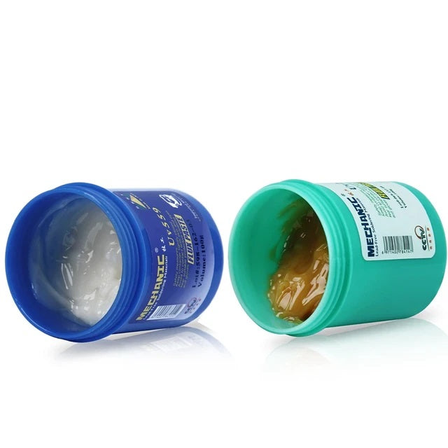 Mechanic: 100gm Lead-Free No-Clean Solder Flux Paste Container