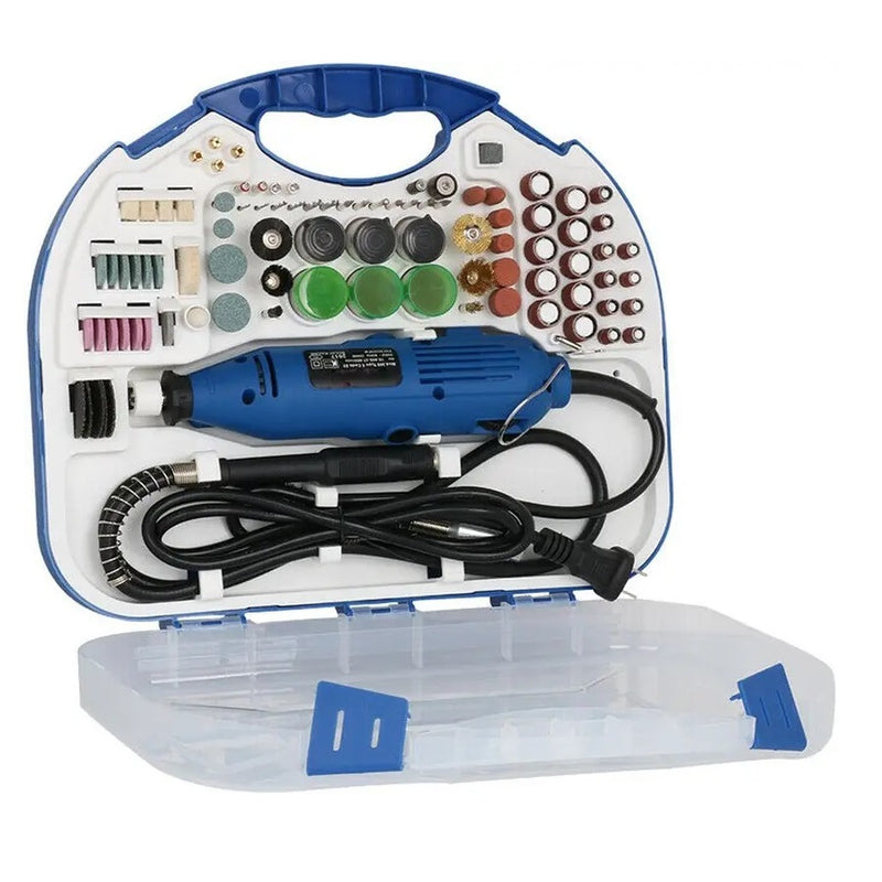 Mini Dia Machine 211-Pieces Multifunctional Mini Rotary Die Grinder Kit