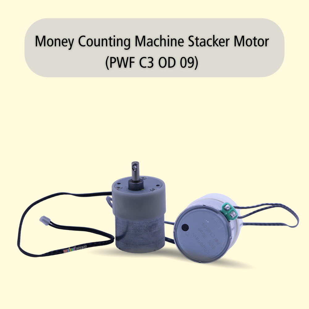 9V 110RPM Currency Counting Machine Stacker Motor