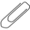Oddy: PC-30mm Steel Paper Clip Pointed Nickel Plated [Box of 100pcs]