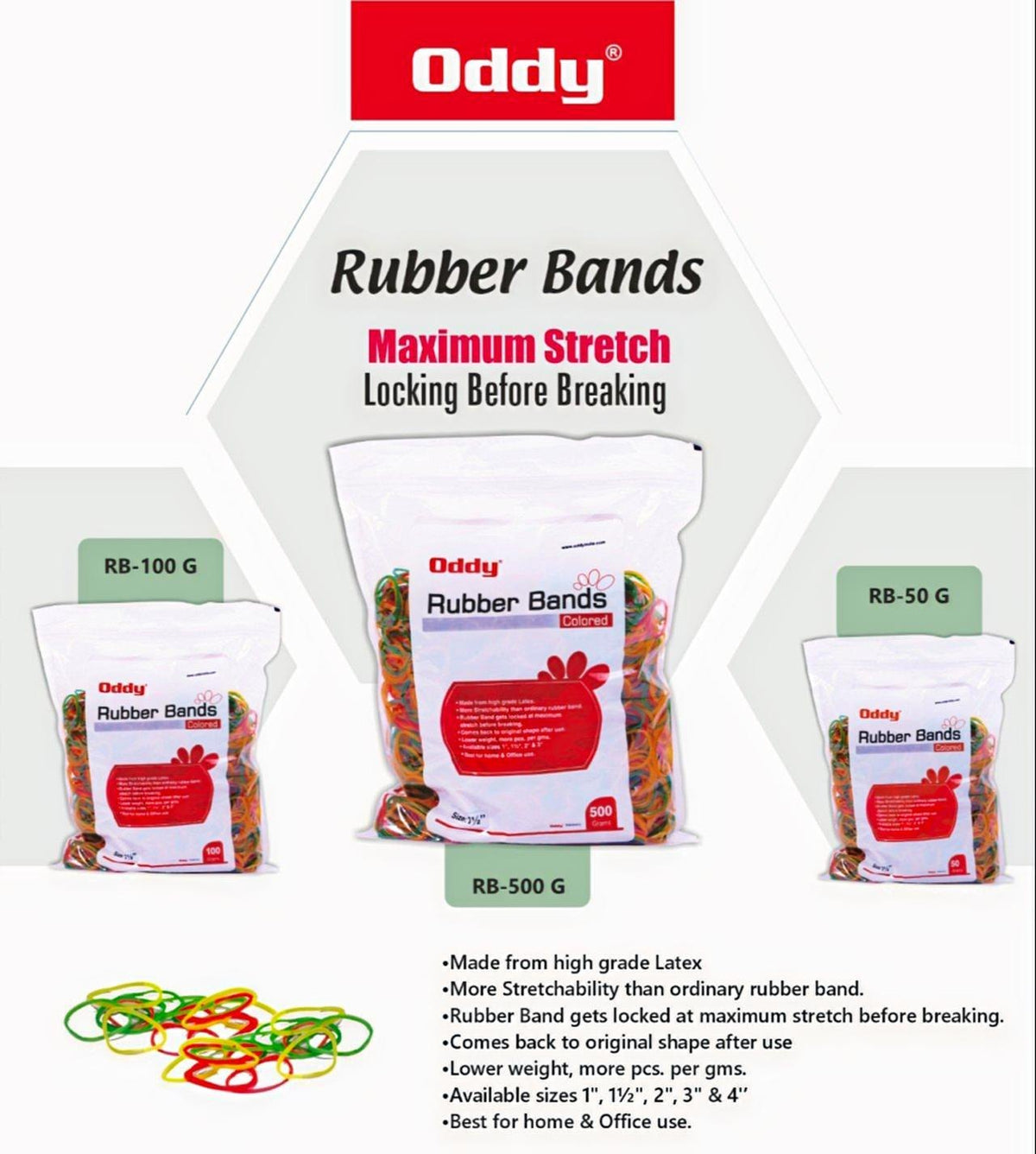 Oddy: Elastic Rubber Bands