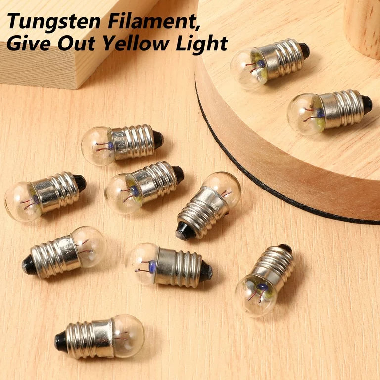 DC E10 Light Bulb (Mini Screw Base)