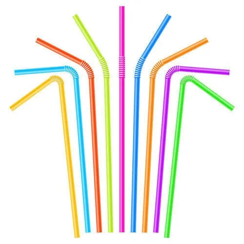 Flexible Plastic Bent Straw Tube Pipe