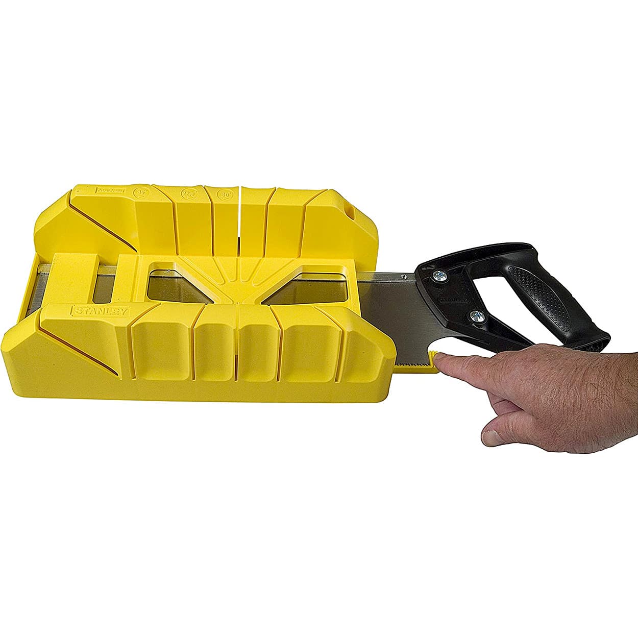 Stanley 1-19-800 Storage Mitre Box with Saw