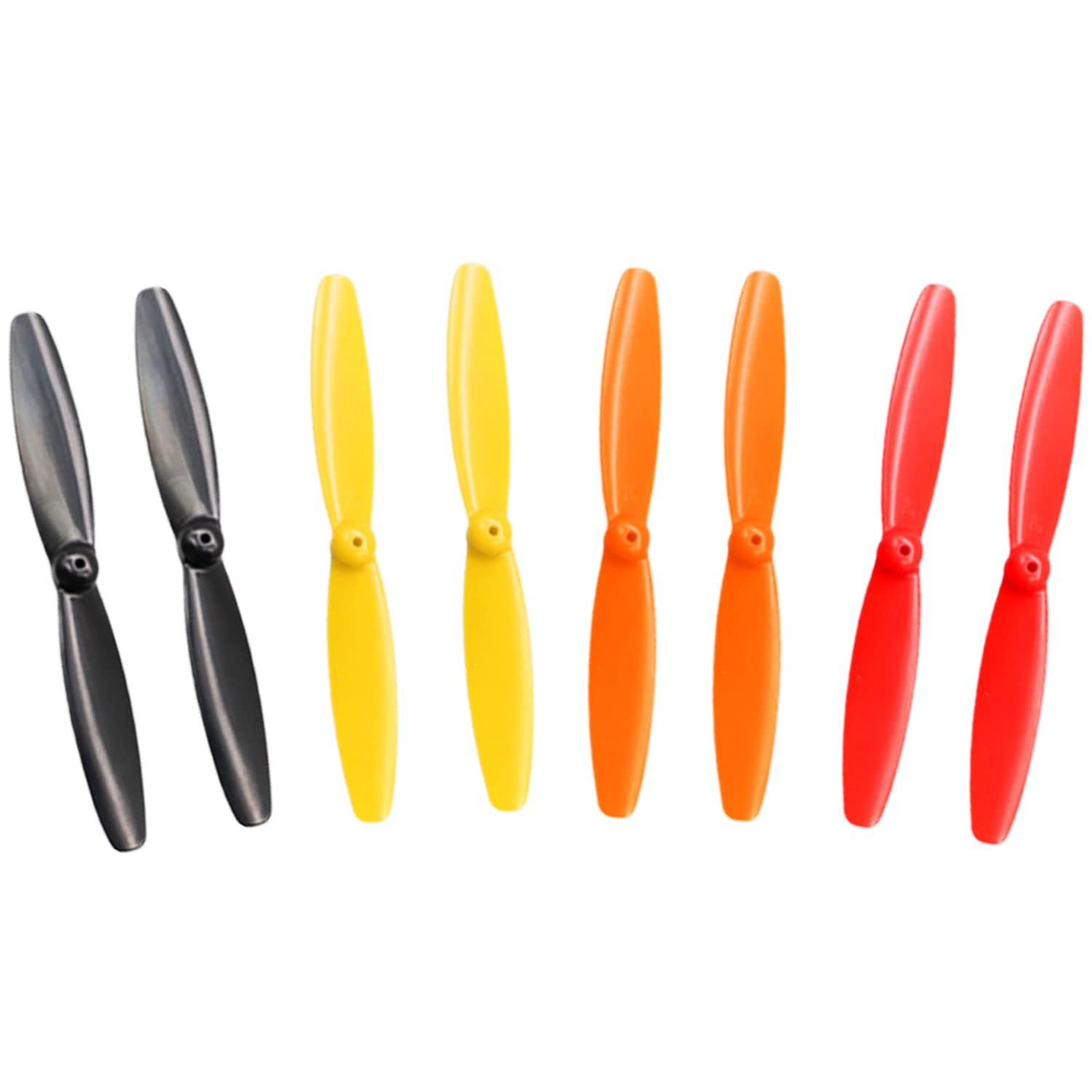 4pcs Two-Blade Mini Propeller Coreless Drone Motor Fan for 0.9mm Shaft (720)