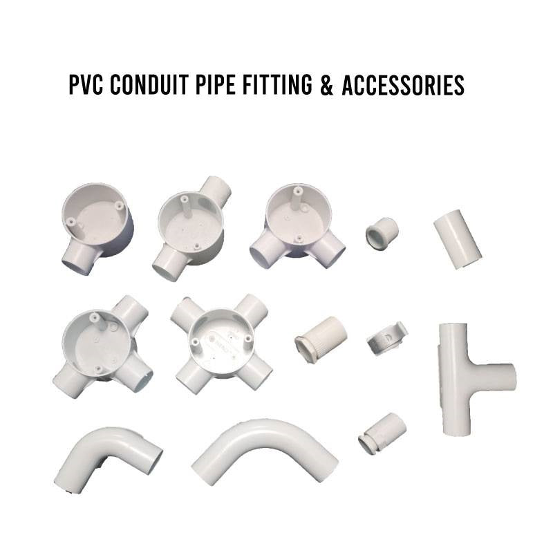 Electrical PVC Conduit Pipe Fittings