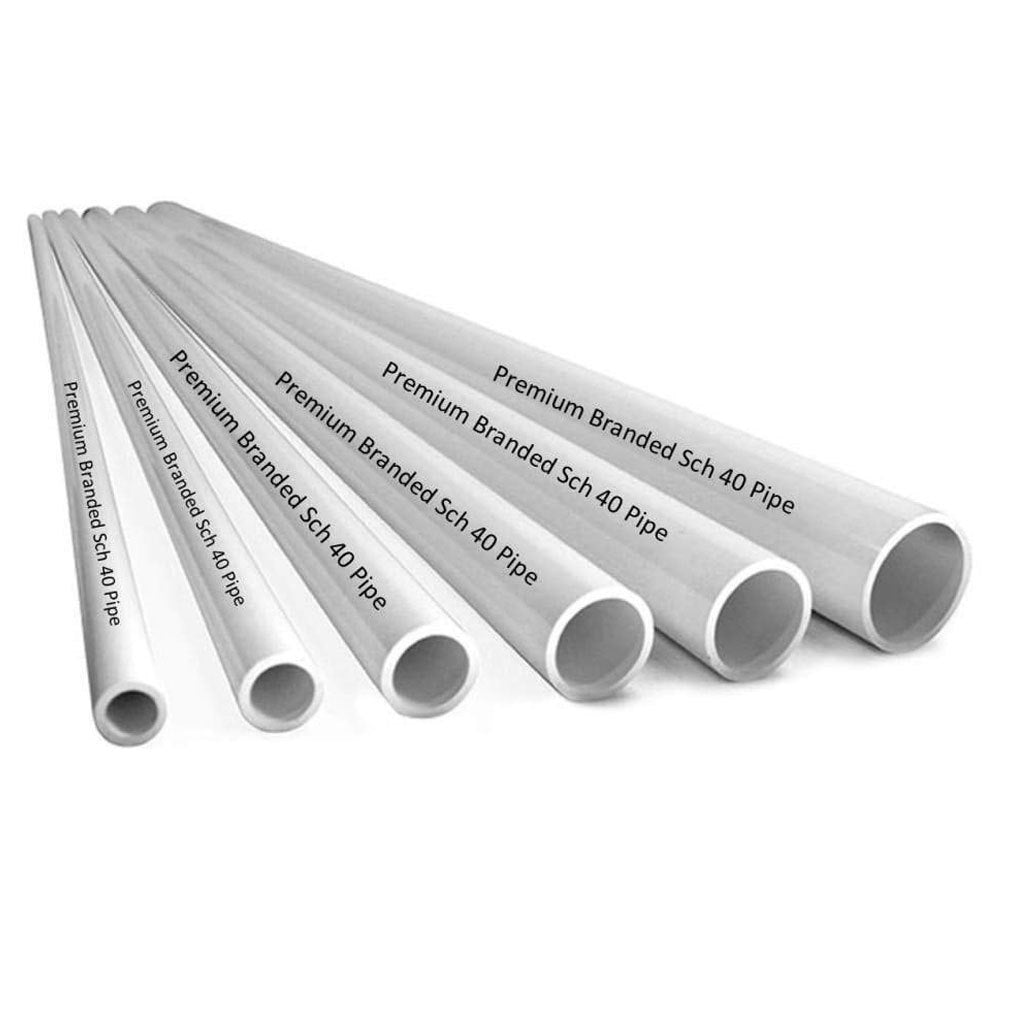 UPVC SCH-40 Pipe 1 ft Long