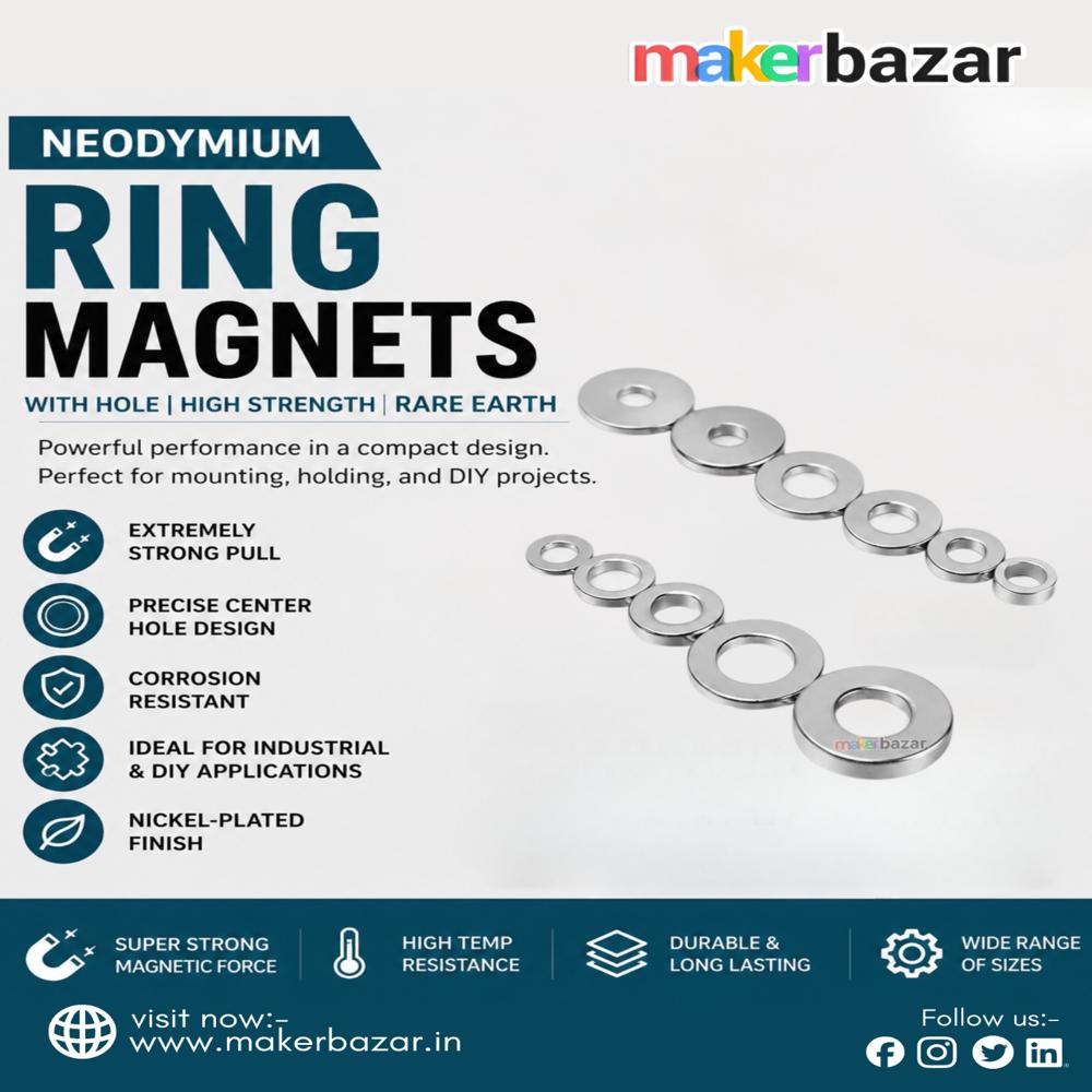 Neodymium Ring Magnets with Hole High Strength Rare Earth