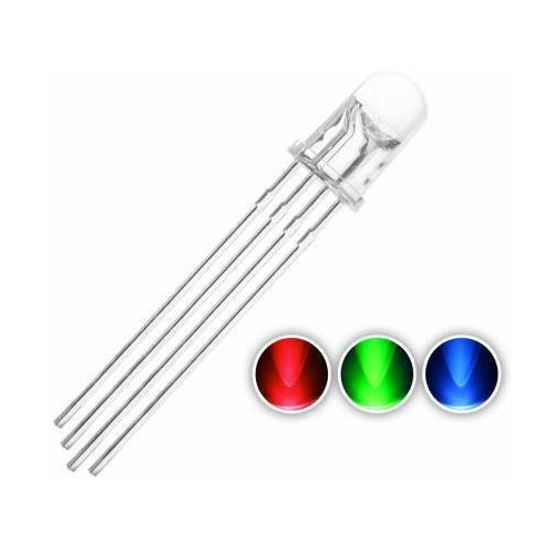 4pin Bright RGB DIP LEDs Round Top