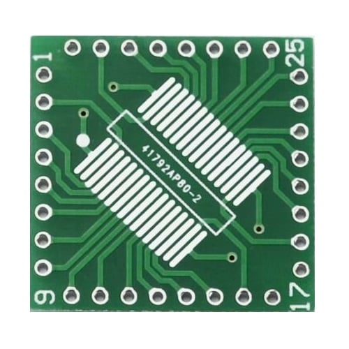 QFP/TQFP/LQFP/FQFP/SOP/SSOP32 to DIP Adapter/ Breakout Board