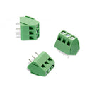 45-Degree Screw Terminal Block 3 Pin Connector TBC 5mm Pitch