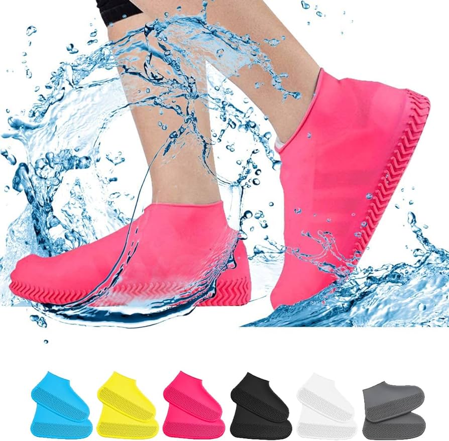 Silicone Waterproof Shoe Covers Pair