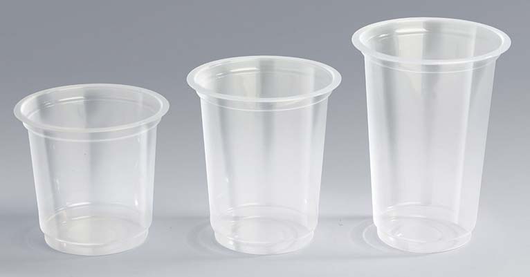 Disposable Transparent Plastic Glass Size-Medium Strength-Medium for DIY/Home