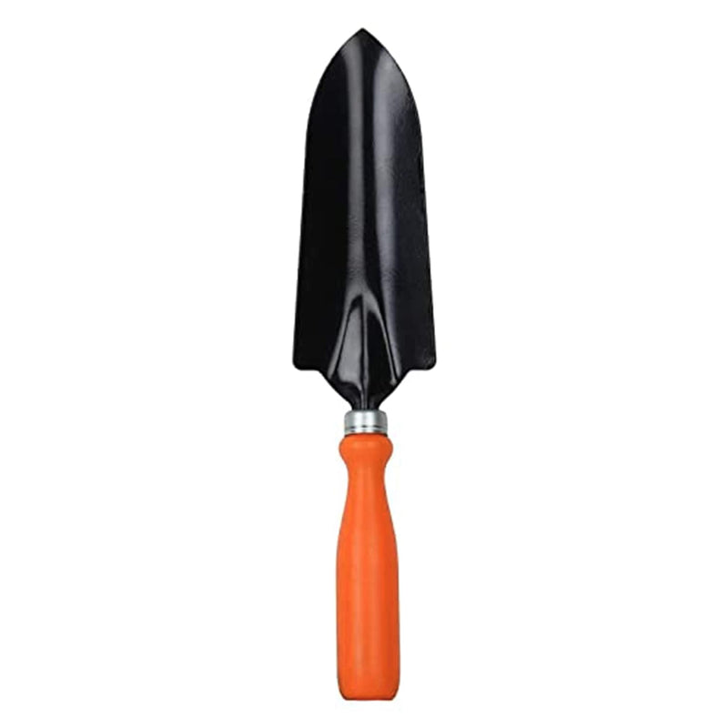 Hand Digging Metal Trowel With Plastic Handle for Gardening (Small Size)