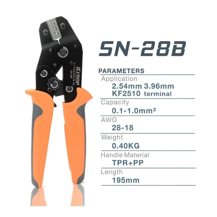 Connector Crimping & Stripping Tool for Precise Wire Connections