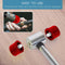 Taparia: SFH25 25mm Soft Faced Plastic Mallet Hammer with Rubber Grip Handle