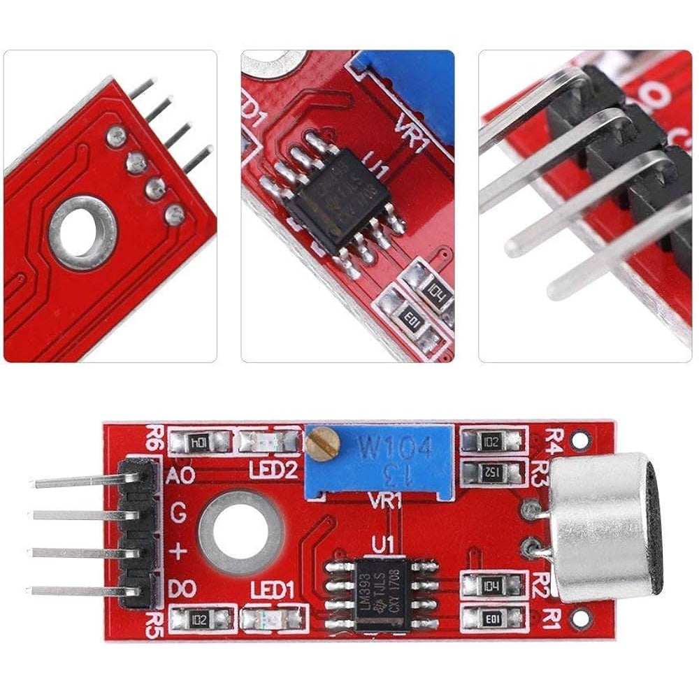 Sound Detection Sensor Module for Arduino/RPi/Other Microcontrollers