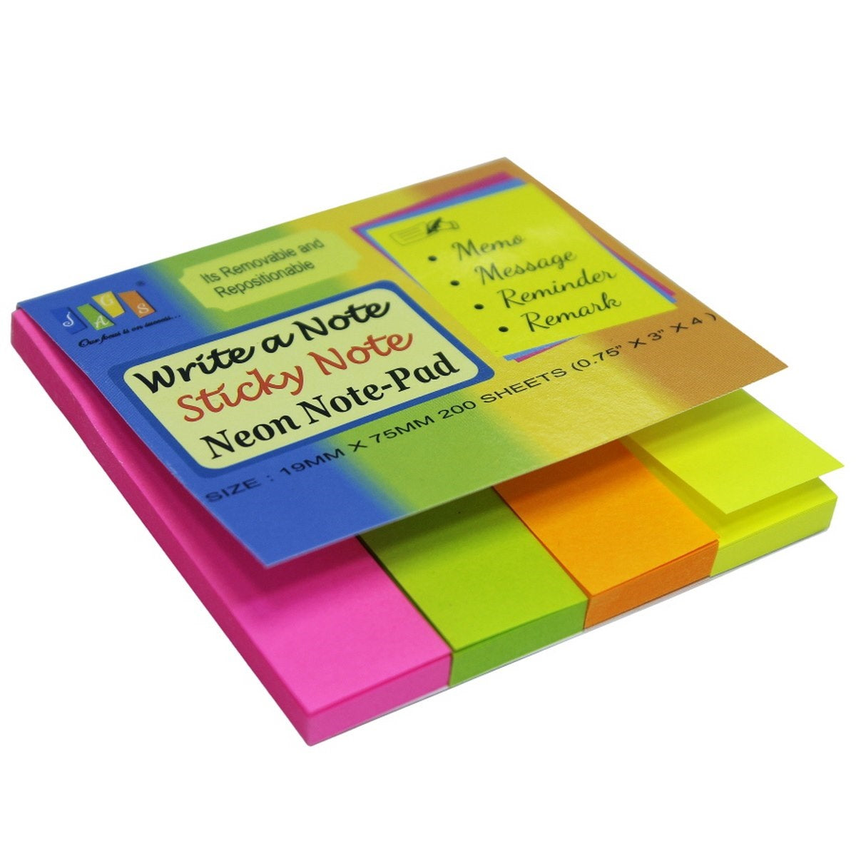 Sticky Notes Cube in Ultra Colors