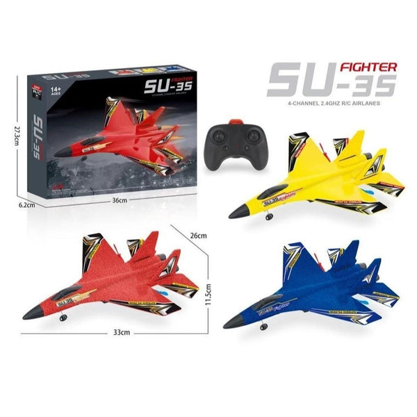 SU-35 RC Air Plane Glider Remote Control EPP Fixed Wing Aircraf