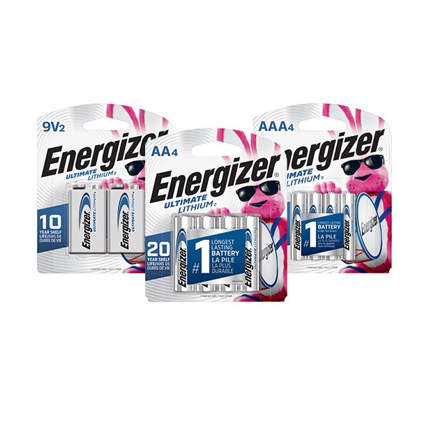 Energizer Ultimate LITHIUM Longest Lasting Batteries