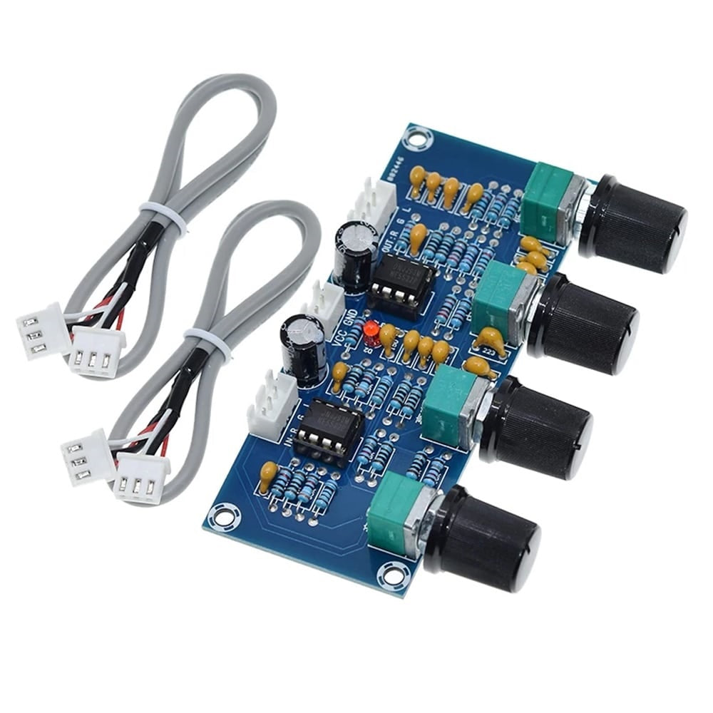 XH-A901 NE5532 Tone Board Preamp Pre-amp with Treble Bass Pre-amplifie