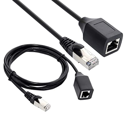 1.5M RJ45 Male to Female LAN Extension Cable