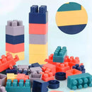 200pcs Train Candy Toy Plastic Building Blocks, Early Creative Learning (Multicolor)