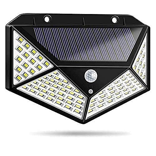 [Type 2] 100 LED Solar Motion Sensor Wall Light