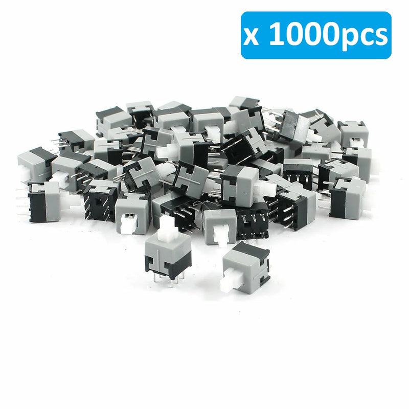 8.5mmx8.5mm 6Legs Self-Locked Mini Tactile Square Button (Micro Push Switch)