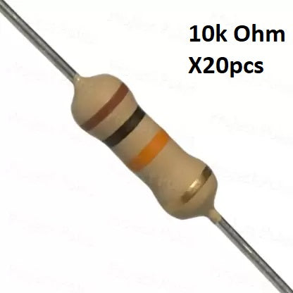 Carbon Film Resistor 10k-ohm 250mW