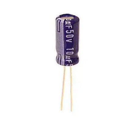 Electrolytic Capacitor 10μF 50v( Through Hole)