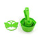 11 Pc Measuring Cup and Spoon Set - Green