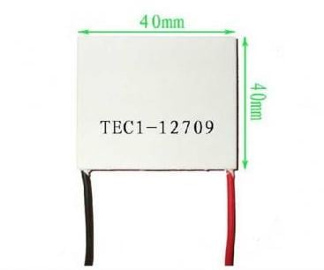 TEC1 12709 40x40mm Thermoelectric Cooler 9A Peltier Module
