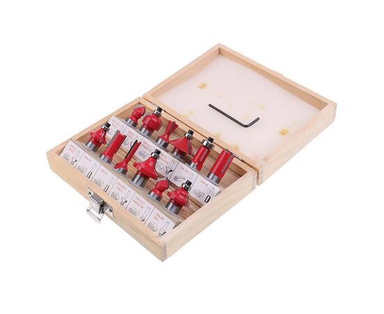 12pcs Milling Cutter Router Bit Set