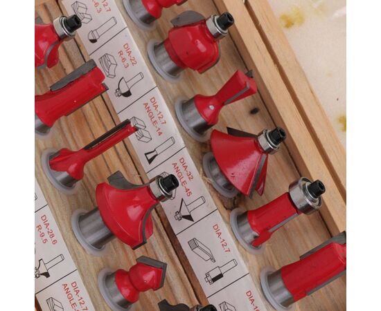 12pcs Milling Cutter Router Bit Set