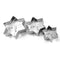 12 Pcs Stainless Steel Cookie Cutter - Heart, Round, Star and Flower Shapes