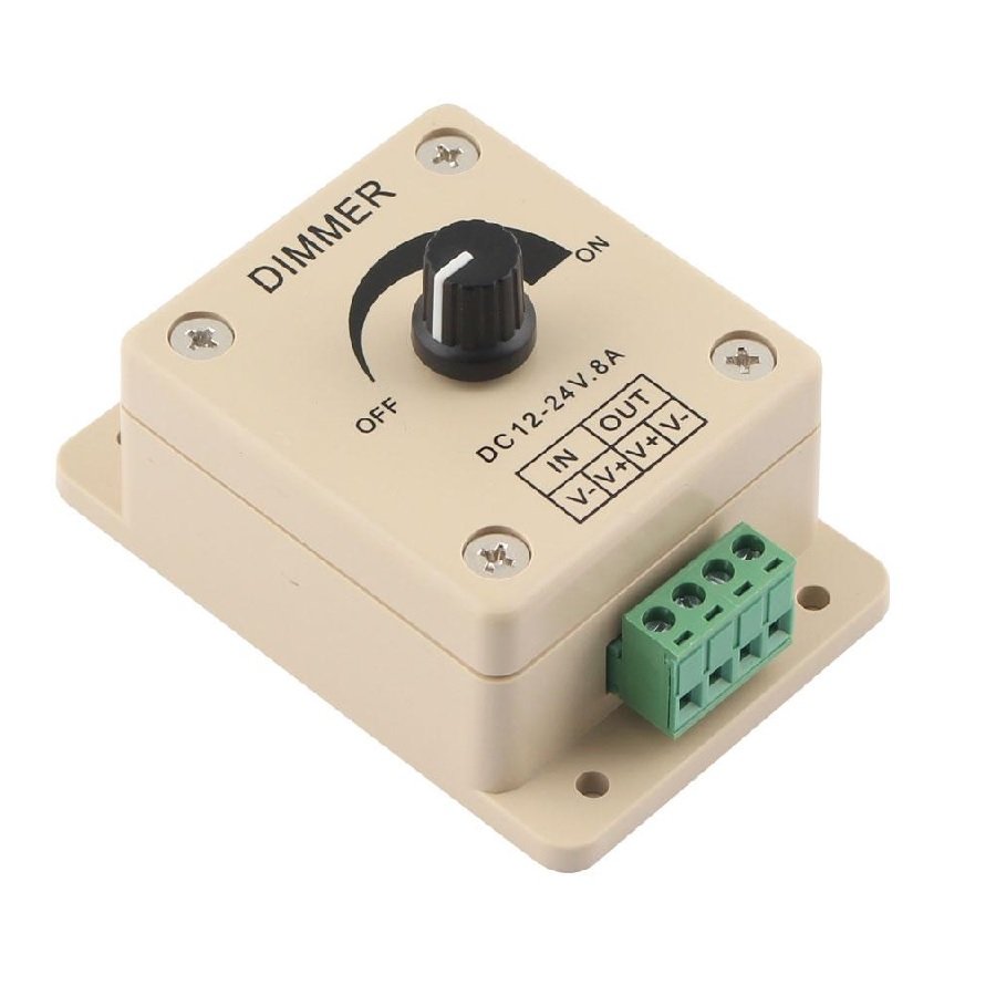 12V-24V 8A Dimmer Switch For Single LED Strip