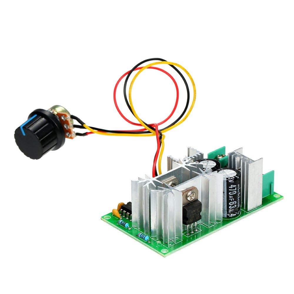 Regolatore Di Velocità PWM DC 6-55V 30A Per Motori Spazzolati – Driver Digitale - Foto 1