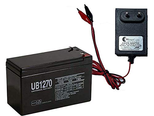 12 volt e bike ladegerät 12v 7.5Ah UPS Battery e-Bike Charger with Alligator Clips