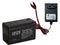 12v 7.5Ah UPS Battery e-Bike Charger with Alligator Clips