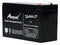 Amptek: 12 Volt 7.6 Amp Rechargeable Sealed Lead Acid Battery