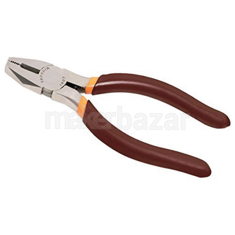 Taparia: 1407 Combination Mini Pliers With Two Color Dip Coated Sleeve 125mm/4.9inch