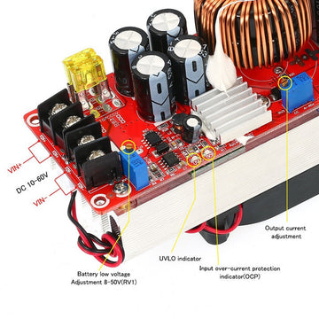 400w DC-DC Boost converter module with Current Control / Voltage
