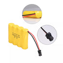 Ni-Cd AAx4 4.8v 1600mah Rechargeable Cells Battery Pack