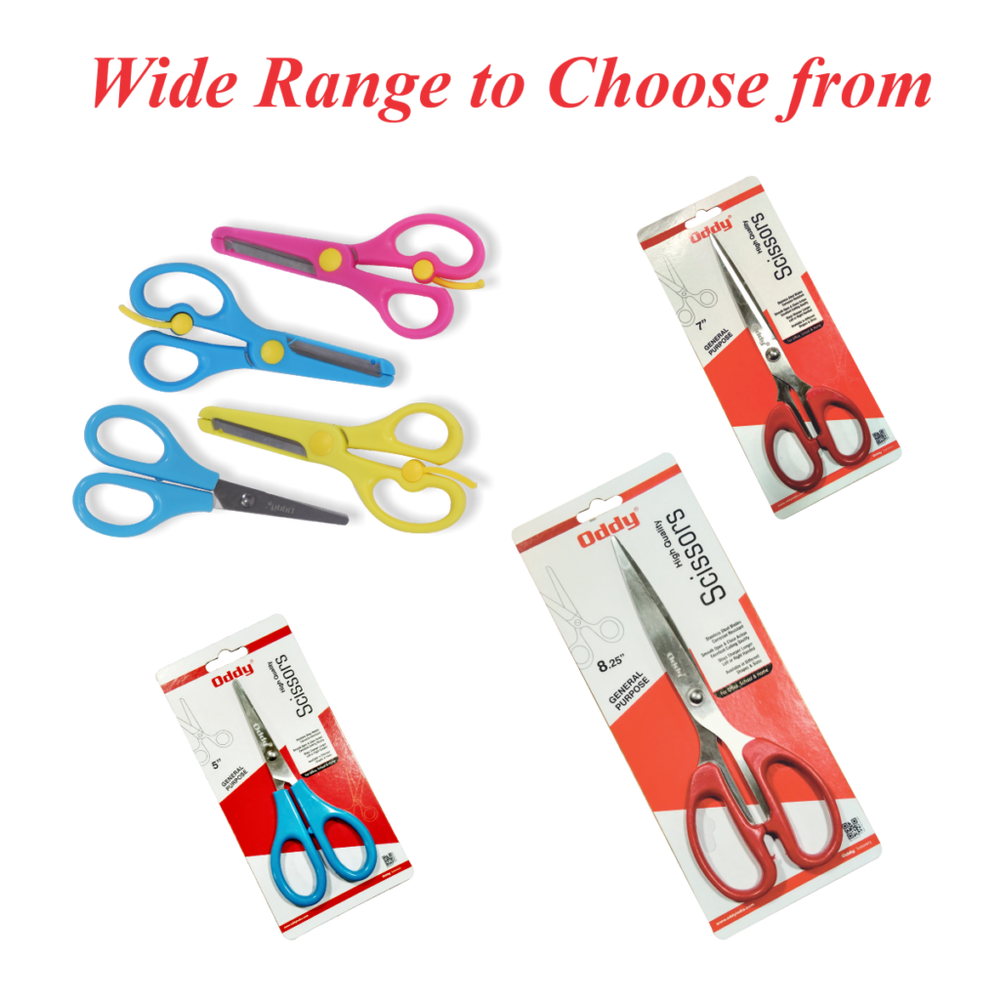 Scissors Ordinary Oddy: SS-700-B Stainless Steel All-Purpose Scissor 7inch/175mm
