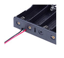 [OD] (Series) 18650x4 Quadruple Battery Cell Holder/Case with Wire