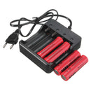 [Type 1] 18650x4 Li-Ion Battery Charger Adapter (Hard Pin Spring)