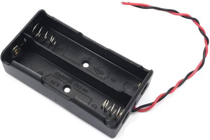 18650 x 2 battery holder with cover and On/Off Switch